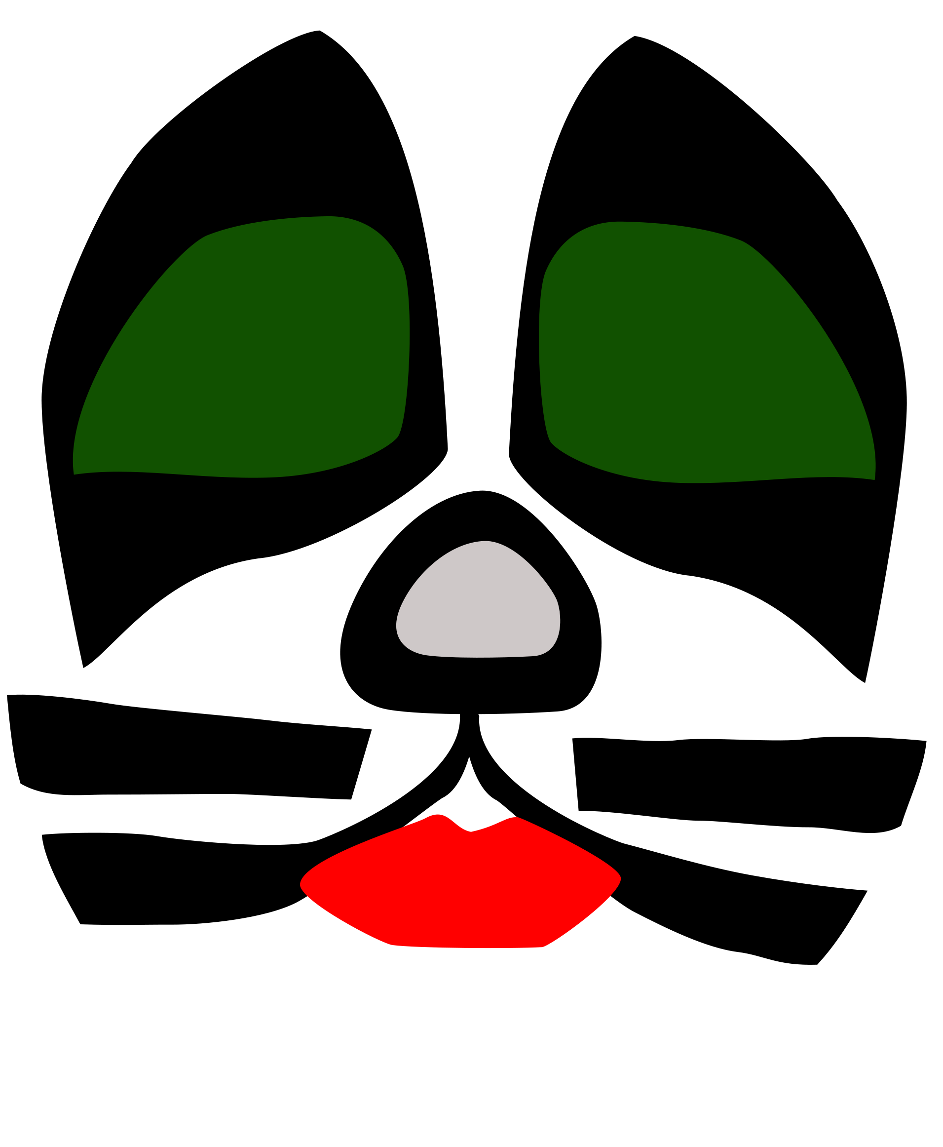 Open - Peter Criss Makeup (2000x2374), Png Download