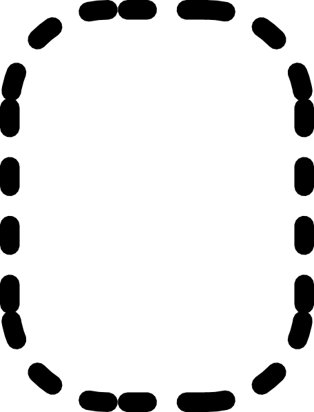 Clip Art Trace Numbers (456x599), Png Download