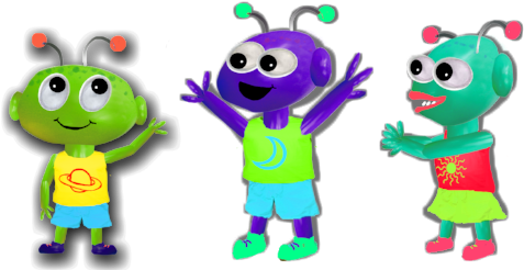 Quil & Friends Png - Cartoon (500x258), Png Download