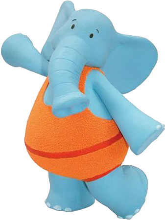 Dinky The Elephant - Jojo's Circus Characters (352x465), Png Download