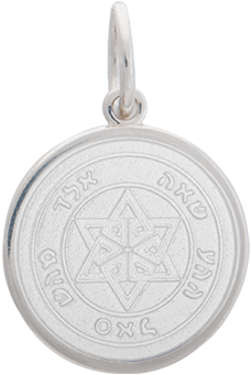 White Star Of David Pendant In Sterling Silver - Pendant (700x700), Png Download