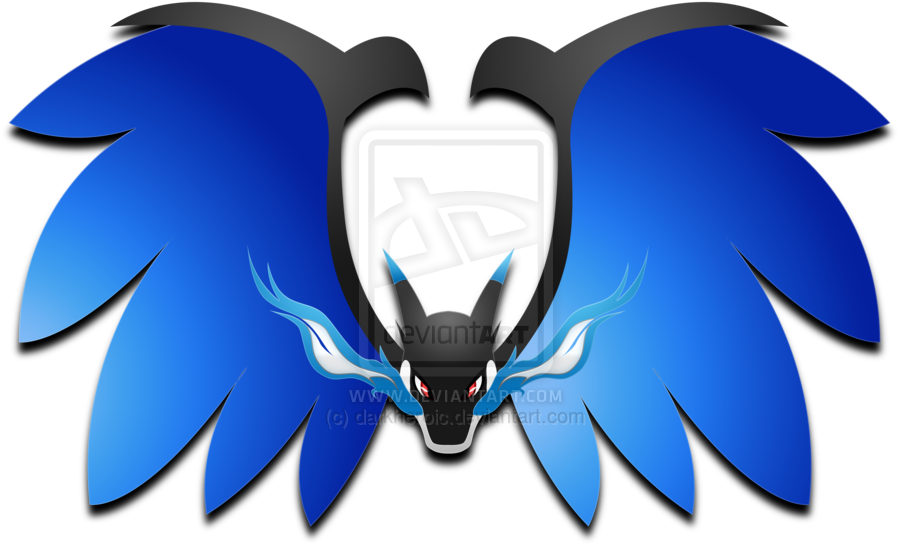 Logo Mega Charizard X Png (1024x623), Png Download
