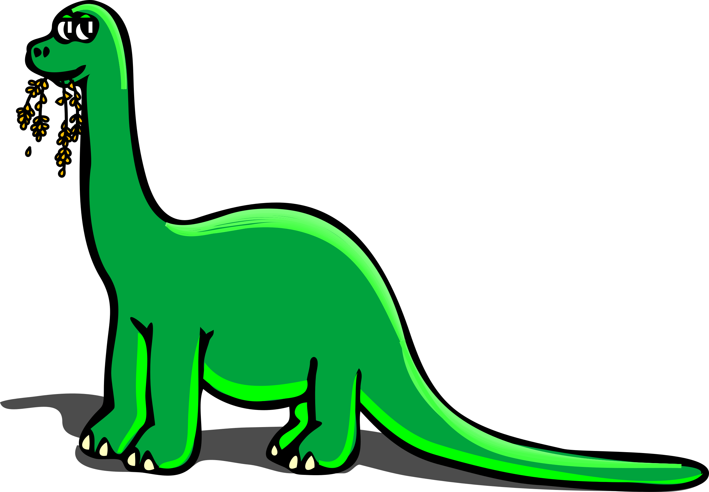 The Lonely Dinosaur Drawing Brachiosaurus Stegosaurus - Dinosaurs Png Cartoon (1080x750), Png Download