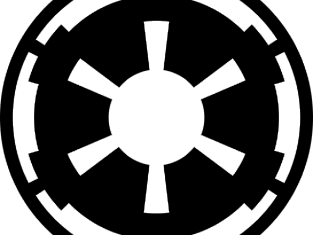 Star Wars Clipart Imperial Seal - Star Wars Empire Logo (640x480), Png Download