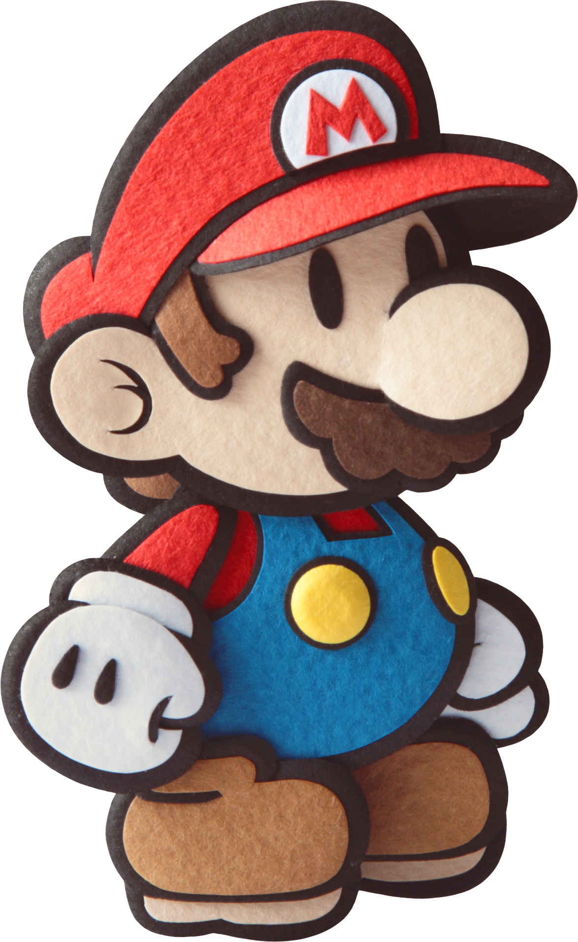 Mario - Paper Mario Sticker Star Mario (1174x1914), Png Download