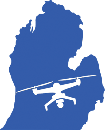 Golf Course Drone Photography - Grand Rapids Michigan Outline (337x420), Png Download