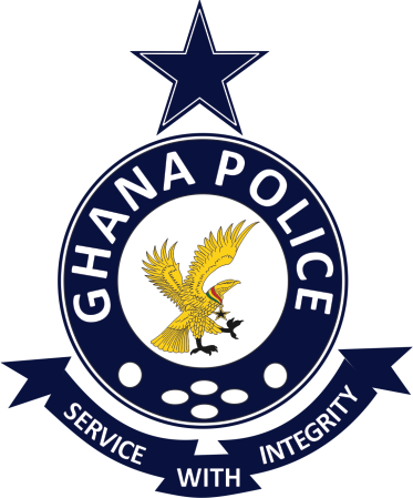Ghana Police Service (373x449), Png Download