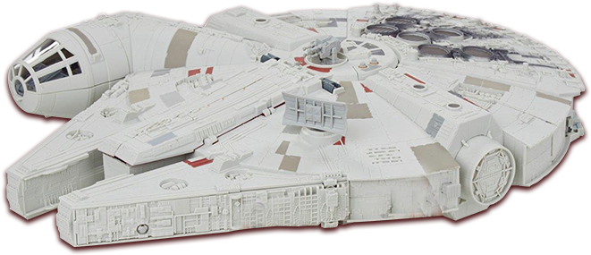 With The Numerous Realistic Features You Can Really - Star Wars The Force Awakens Battle Action Millennium (679x293), Png Download