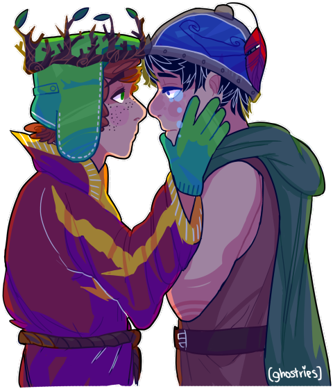 Comfort Him - Illustration (500x597), Png Download