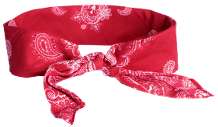 Bandana Roja - Kerchief (450x282), Png Download