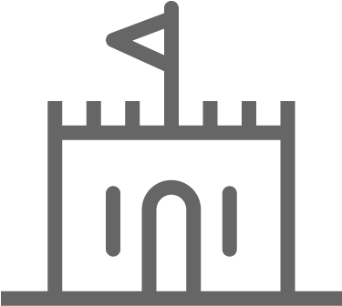 Castle - Signage (480x480), Png Download