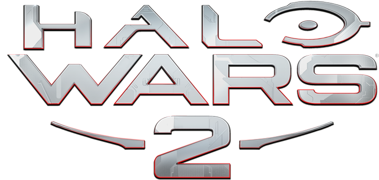 Images For > Angel Wings With Halo Clipart - Halo Wars 2 Logo Png (800x394), Png Download