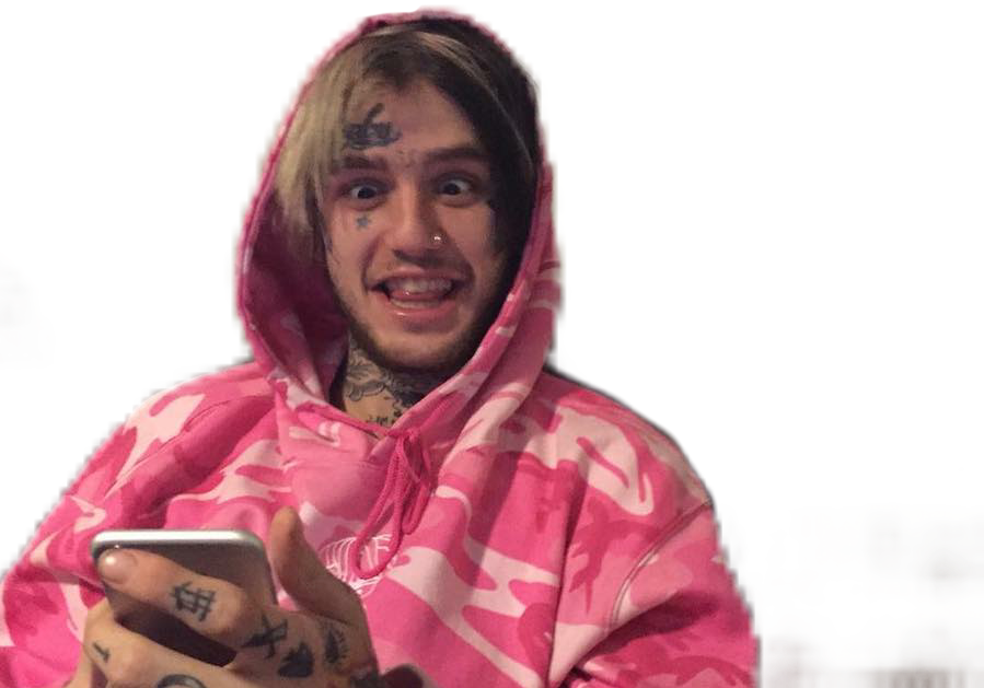Lil Peep Gothboiclique Lilpeep Lowehim Crying Report - Lil Peep (899x629), Png Download