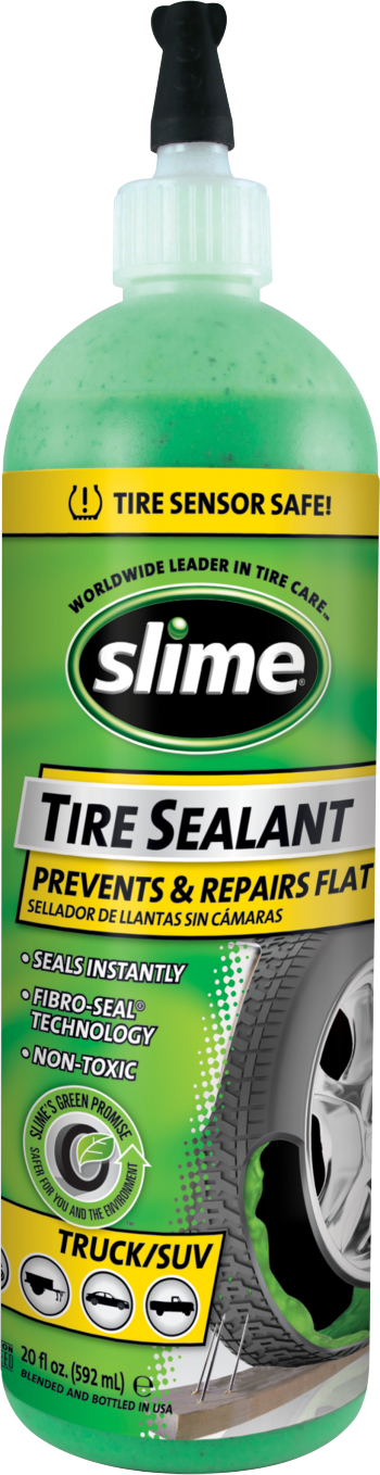 Slime Tire Sealant 592ml - Slime 10164 Tubeless Tire Sealant, 24 Oz. (350x1358), Png Download