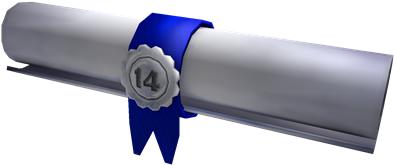 Bloxcon 2014 Silver Scroll - Spotting Scope (420x420), Png Download