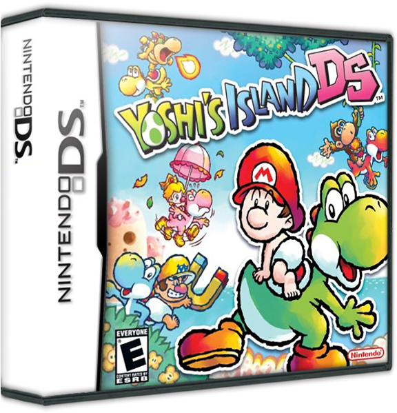 Yoshi's Island Ds - Nintendo Yoshi's Island Ds (587x598), Png Download