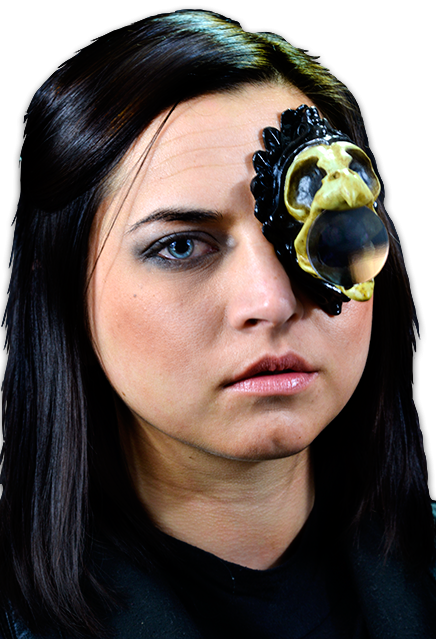 Monocle - Crow - Crow Monocle (436x639), Png Download