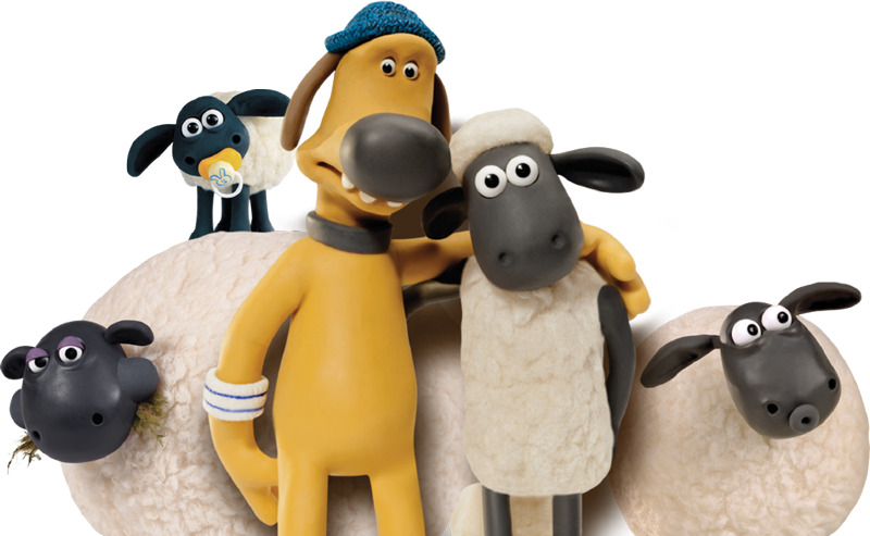 Shaun The Sheep Series 5 Trailer - Shaun The Sheep Png (800x493), Png Download