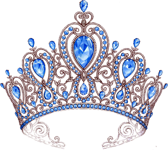 Beauty Queen Crown Png (579x517), Png Download