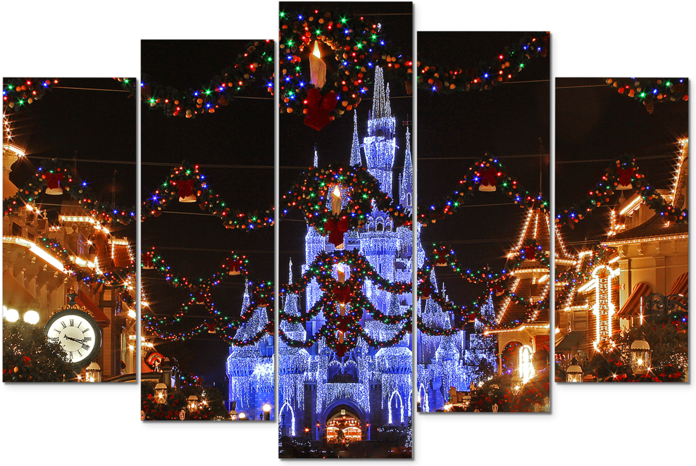 Christmas Lights (1000x669), Png Download