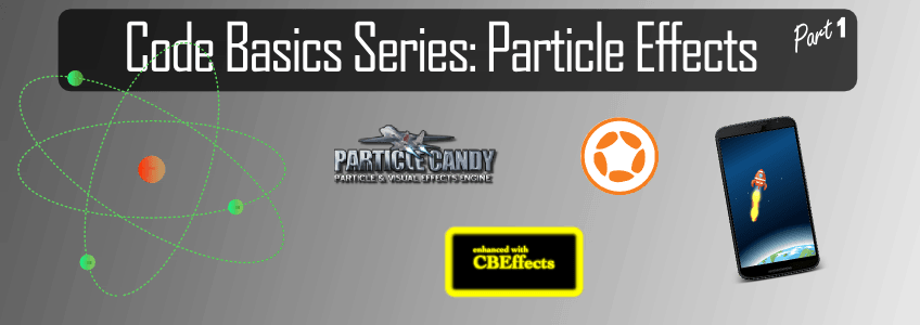 Graphic Of Code Basics Series On Particle Effects Part - Television Show (848x300), Png Download