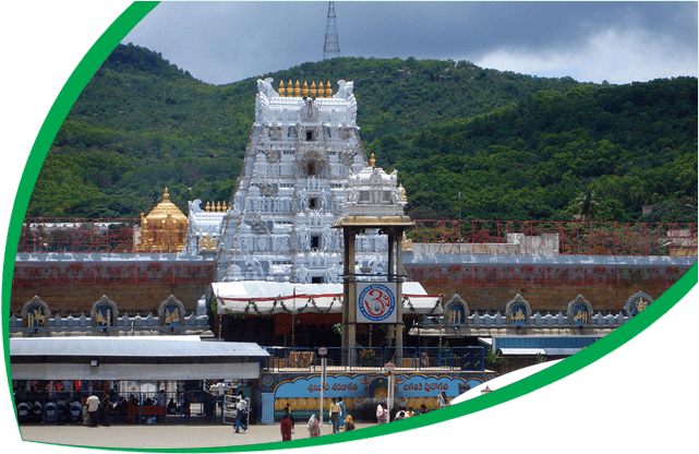 Tirumala Venkateswara Temple (641x416), Png Download