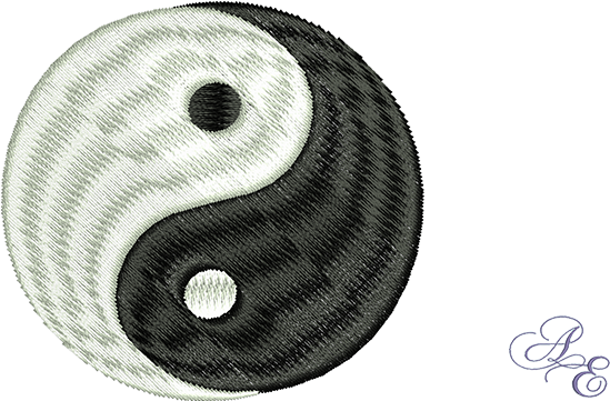 Yin Yang Medium - Circle (722x361), Png Download