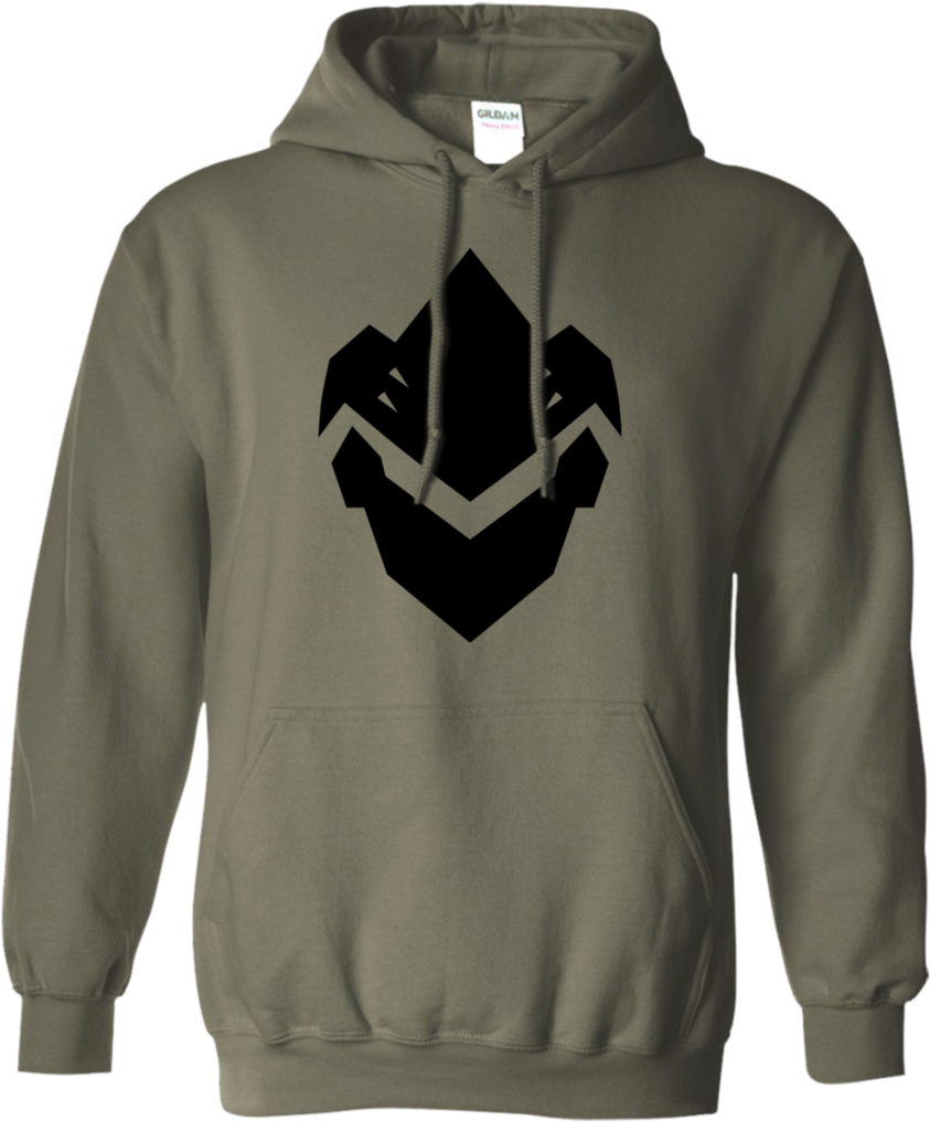 Overwatch Shirt Genji Black Watchauto - Go Green Pullover Hoodie 8 Oz - Dark Chocolate - 5xl (1024x1024), Png Download