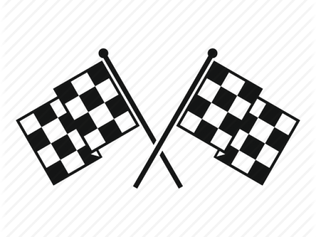 Checkered Race Flag (640x480), Png Download