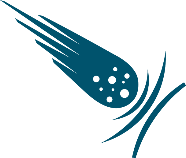 We Put An Emphasis On Delivering Value To Our Clients - Blue Comet Transparent (608x514), Png Download