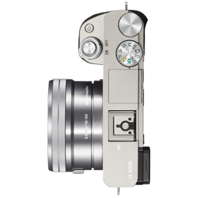 Ole Esimene, Kes Sellele Tootele Hinnangu Annab - Sony A6000 (alpha 6000) With 16-50mm Lens (silver) (500x404), Png Download