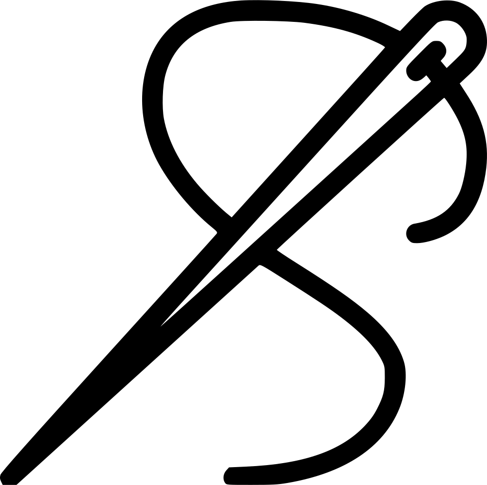 Needle Comments - Needle And Thread Clip Art Png (980x976), Png Download