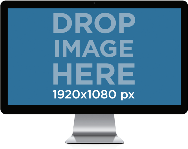 27 Inch Imac - Mockup (800x600), Png Download