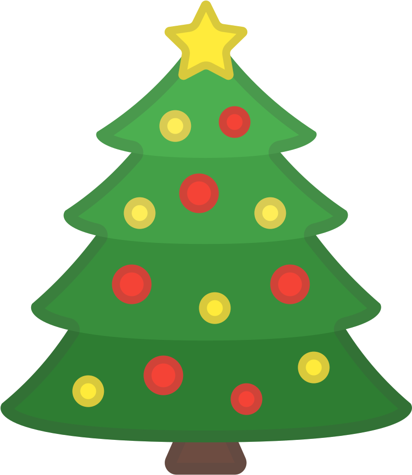 Download Svg Download Png - Cristmas Tree Emoji Png (1024x1024), Png Download