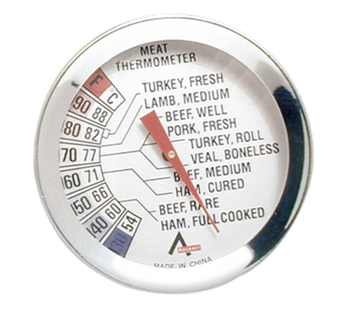 Adcraft Mt-3 Meat Thermometer (488x439), Png Download