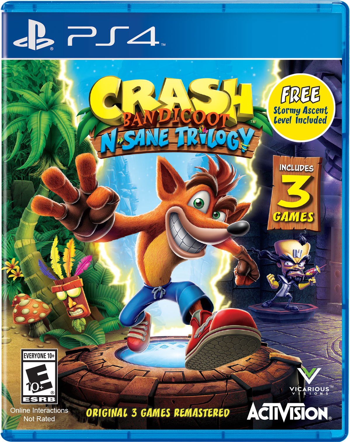 Crash Bandicoot Special Edition - Crash Bandicoot N. Sane Trilogy [ps4 Game] (1500x2357), Png Download