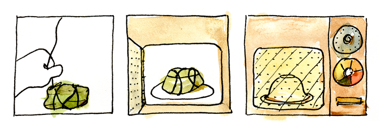 Nuke A Frozen Zongzi , And It Will Come Out With Hardened - Cartoon (750x254), Png Download