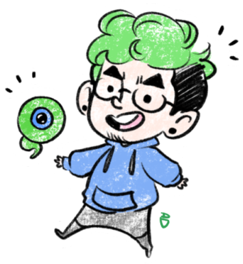 Have A Smol Jackaboy - Cartoon (500x500), Png Download