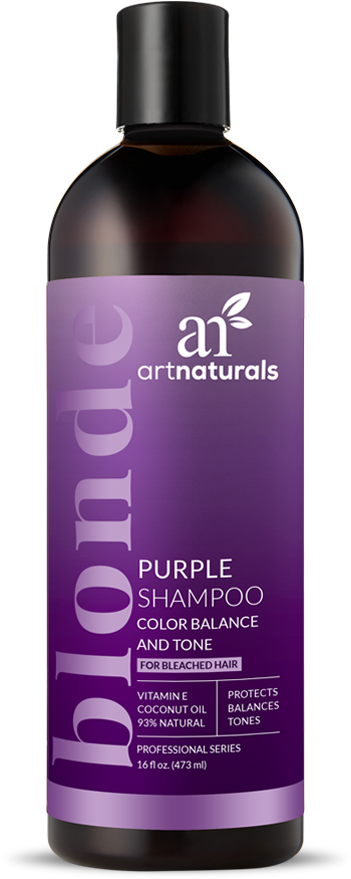 Blonde Purple Shampoo Color Balance Tone For Bleached (1000x1000), Png Download