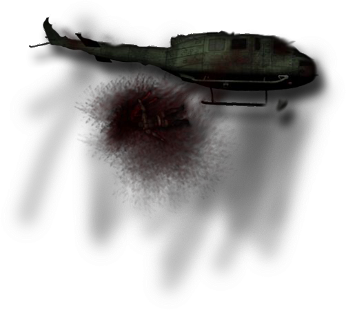 Helicopter - Dead Frontier Helicopter Crash Site (502x450), Png Download