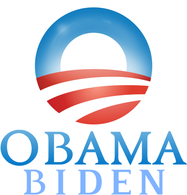 Obama-biden Campaign Logo - Obama Logo (500x420), Png Download