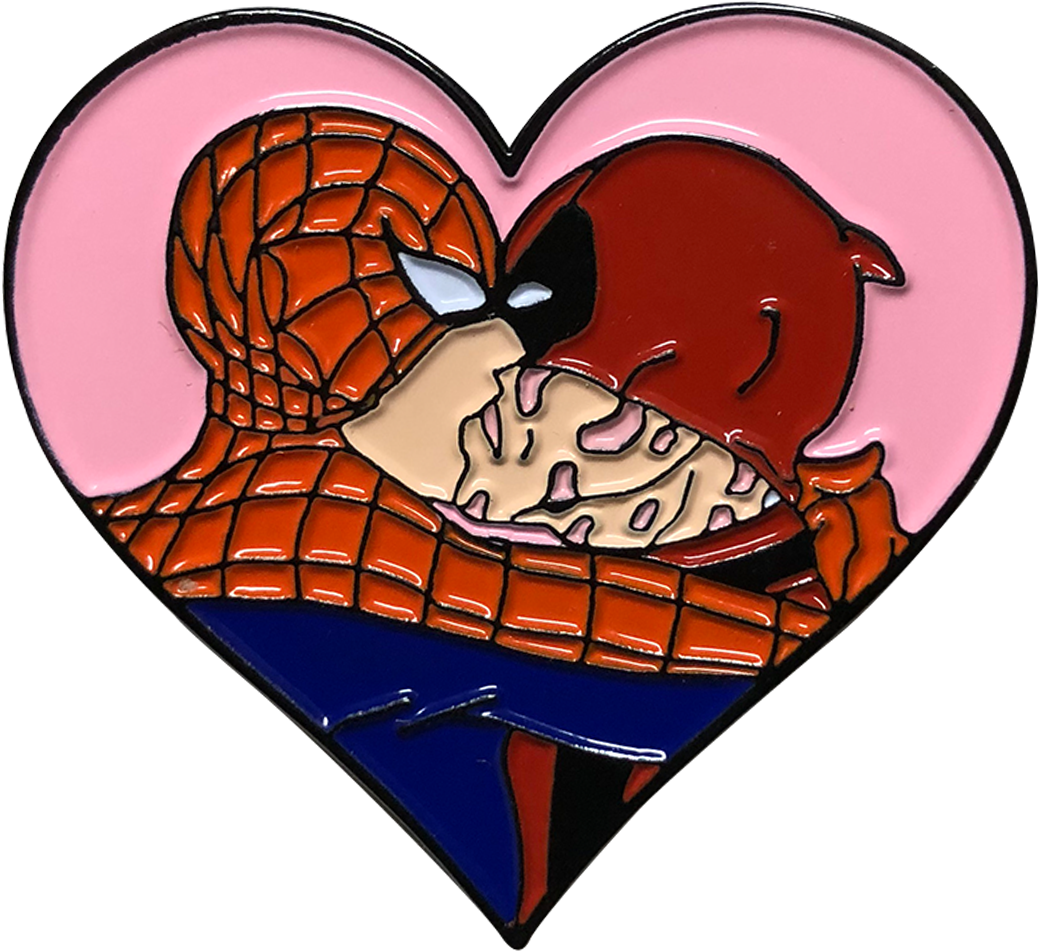 Geeky And Kinky Spider/pool Pin - A Shop Called Quest (2700x1800), Png Download