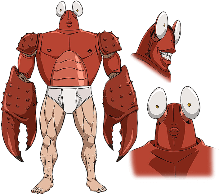 Https - //rei - Animecharactersdatabase - Com/uploads/chars/8148- - Half Crab Half Man (770x700), Png Download