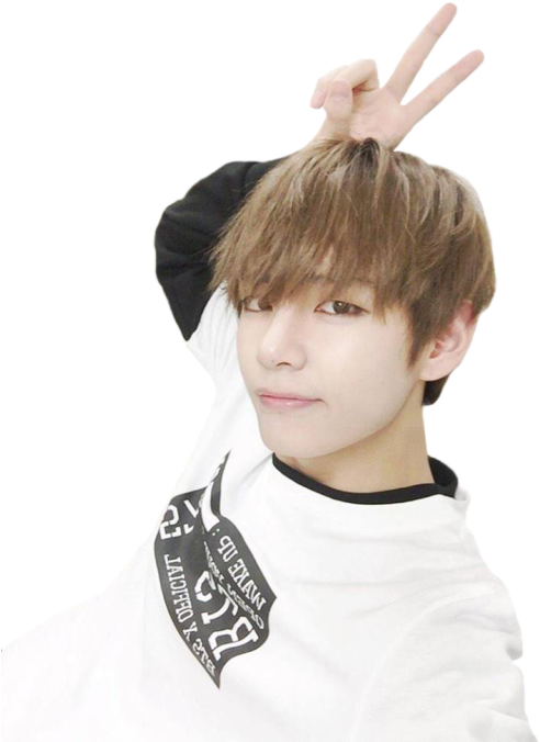 Picture Black And White Stock Bts Tumblr - Bts Taehyung Without Background (500x703), Png Download