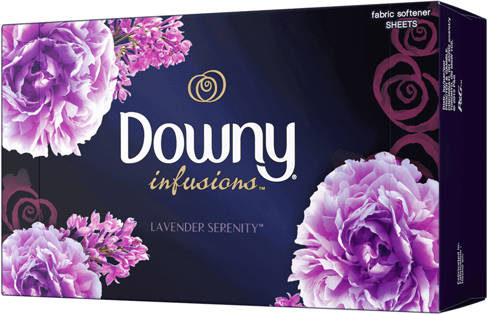Downy Lavender Dryer Sheets (1210x1210), Png Download