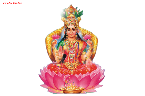 Maa Laxmi Photo Full Hd - Lakshmi Devi (564x376), Png Download