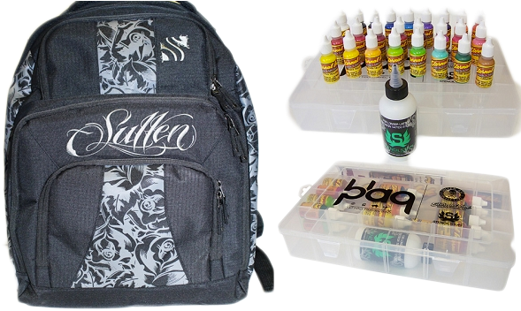 Eternal Tattoo Ink Eternal Ink Tattoo Ink Travel Pack - Kit De Voyage - Eternal Ink (593x419), Png Download