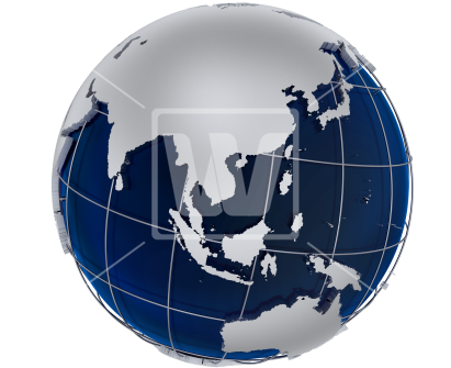 Far East Png Globe - Globe (550x366), Png Download