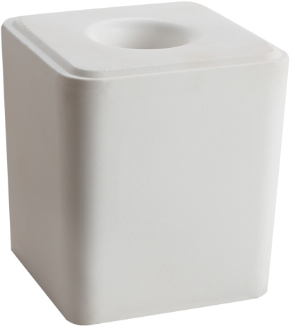 Plain White Salt Block 20kg - Tissue Paper (504x692), Png Download