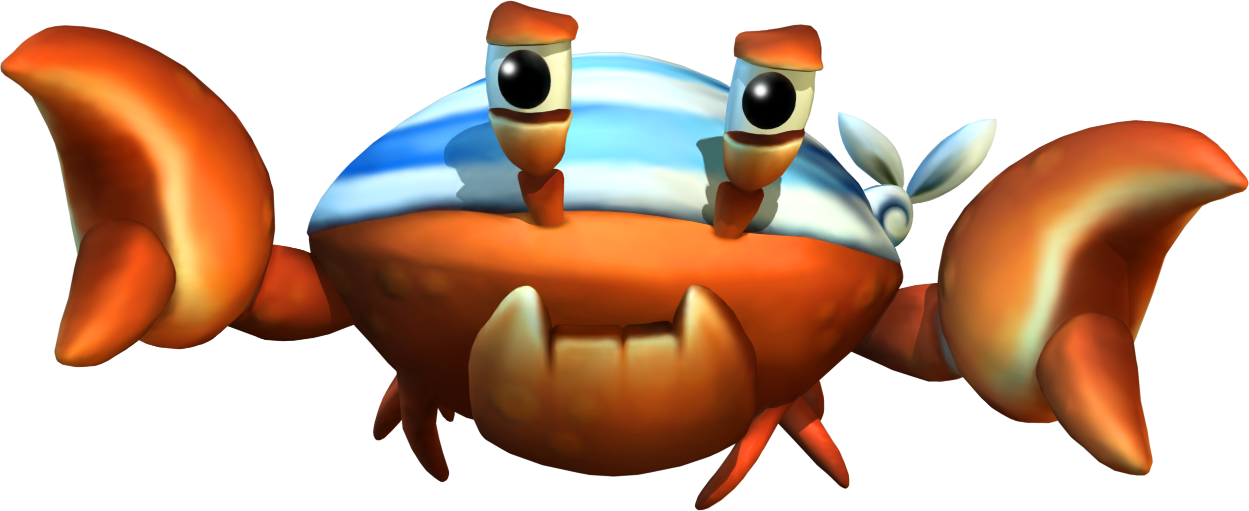 Donkey Kong Tiki Tak Tribe - Donkey Kong Country Returns Crab (2498x1023), Png Download